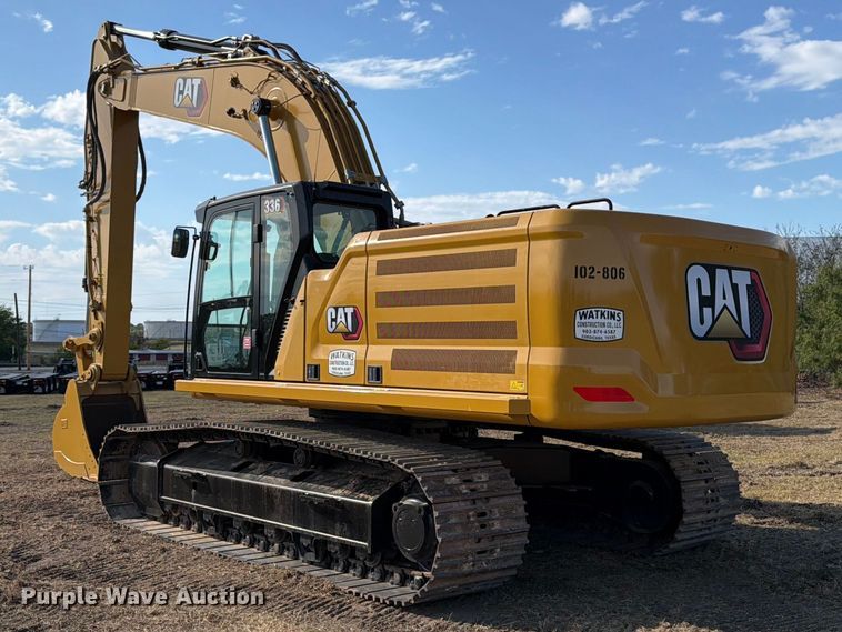 image for item FN3567 2023 Caterpillar 336 TC excavator