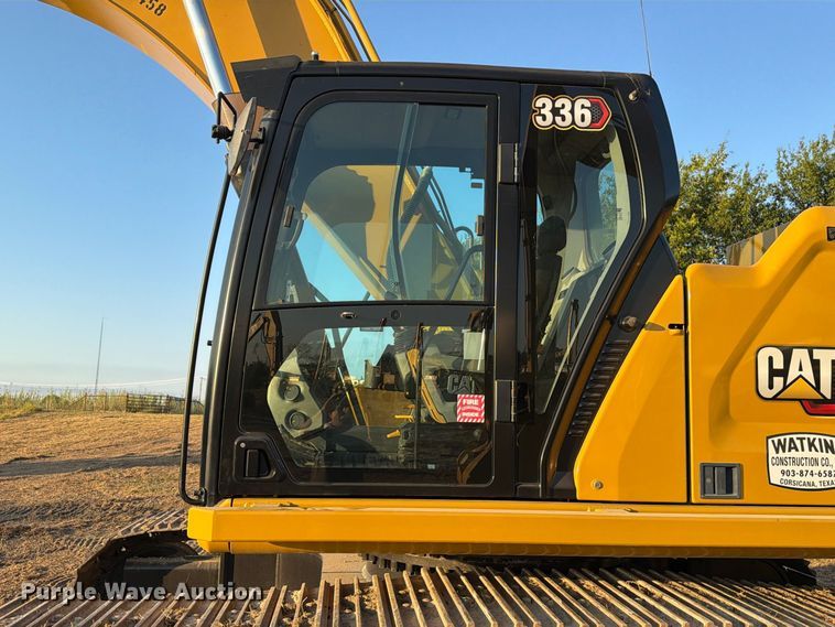 image for item FN3572 2022 Caterpillar 336 TC excavator