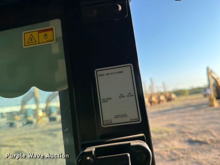 image for item FN3574 2022 Caterpillar 336 TC excavator