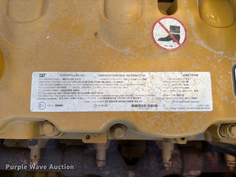 image for item FN3577 2022 Caterpillar 336 TC excavator