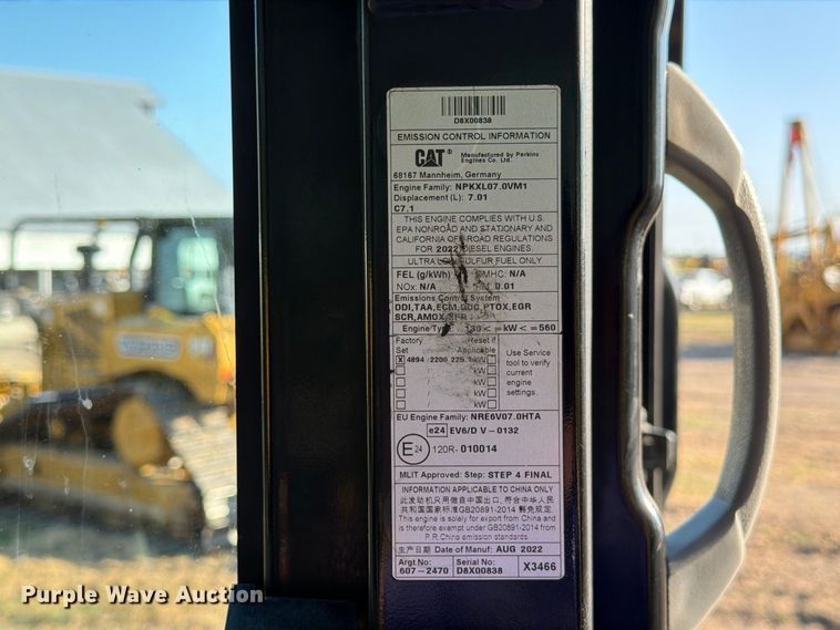 image for item FN3578 2023 Caterpillar 336 TC excavator