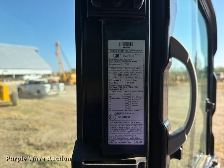 image for item FN3582 2023 Caterpillar 336 TC excavator