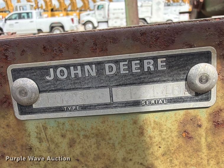 image for item FN3586 John Deere TO235 double off-set disk
