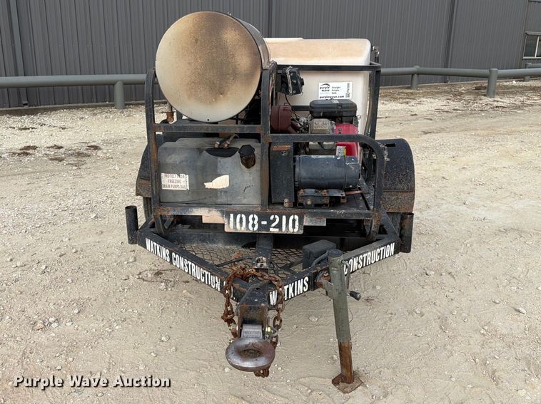 image for item FN3590 Shark hot pressure washer trailer