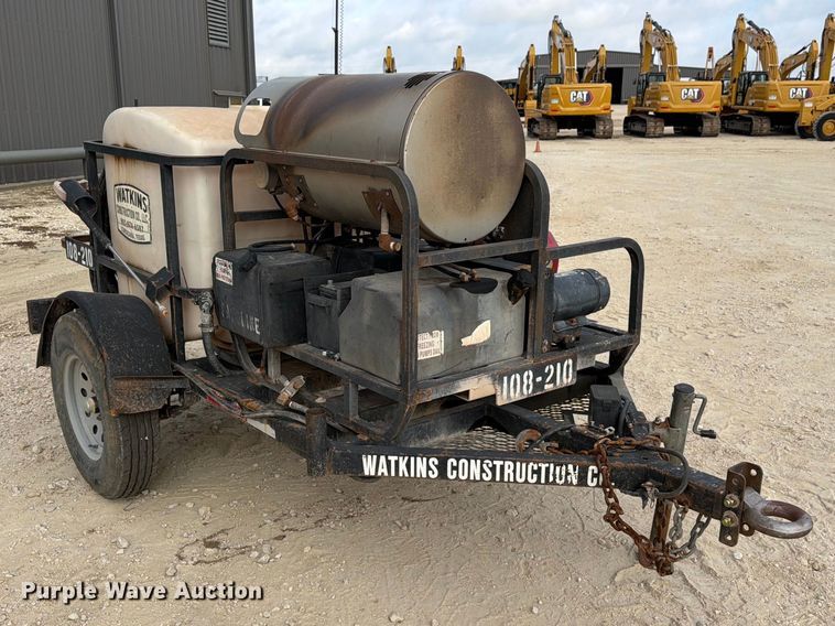 image for item FN3590 Shark hot pressure washer trailer