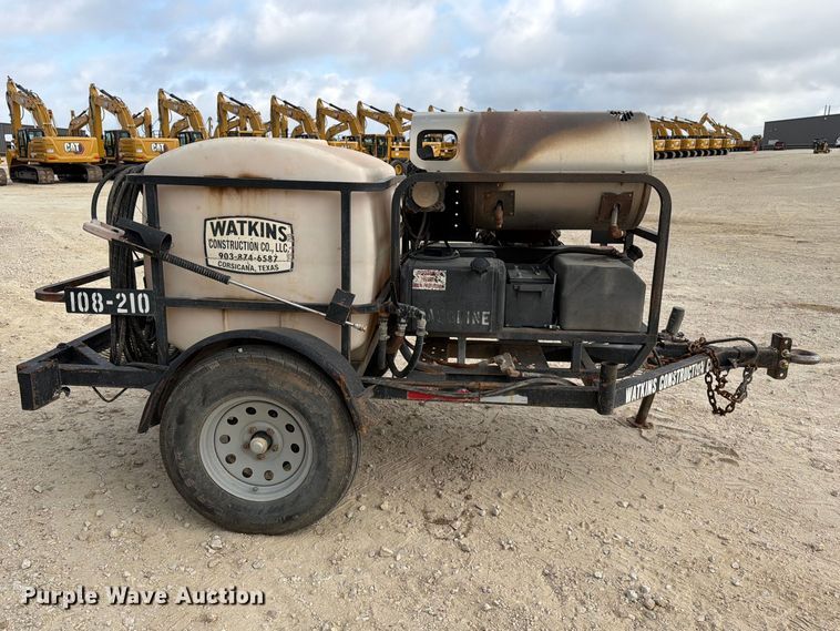 image for item FN3590 Shark hot pressure washer trailer