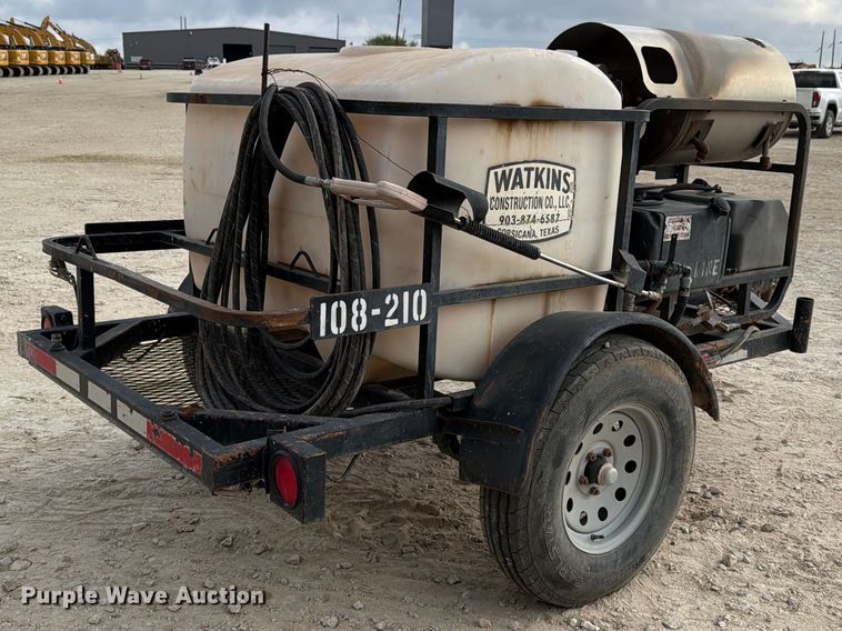 image for item FN3590 Shark hot pressure washer trailer