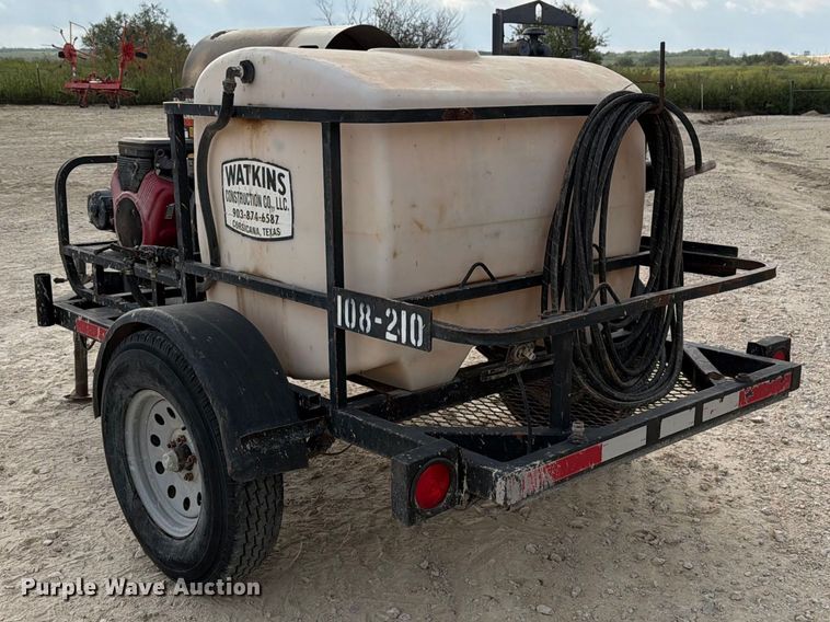 image for item FN3590 Shark hot pressure washer trailer