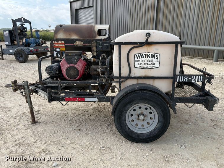 image for item FN3590 Shark hot pressure washer trailer