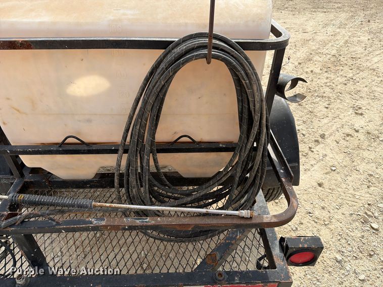 image for item FN3590 Shark hot pressure washer trailer