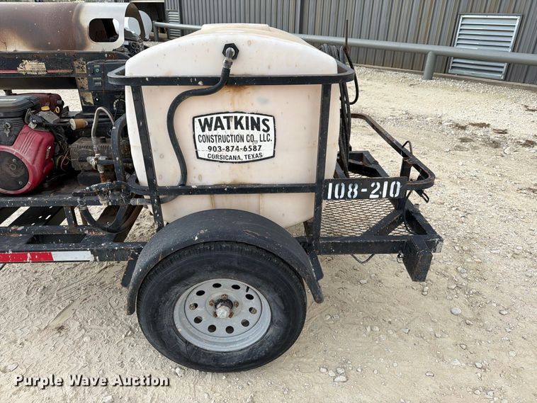 image for item FN3590 Shark hot pressure washer trailer
