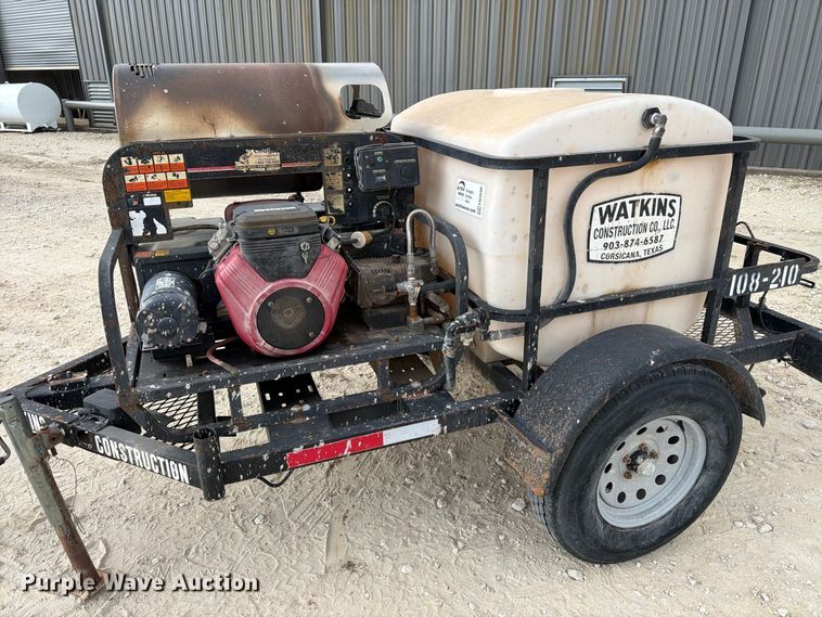 image for item FN3590 Shark hot pressure washer trailer