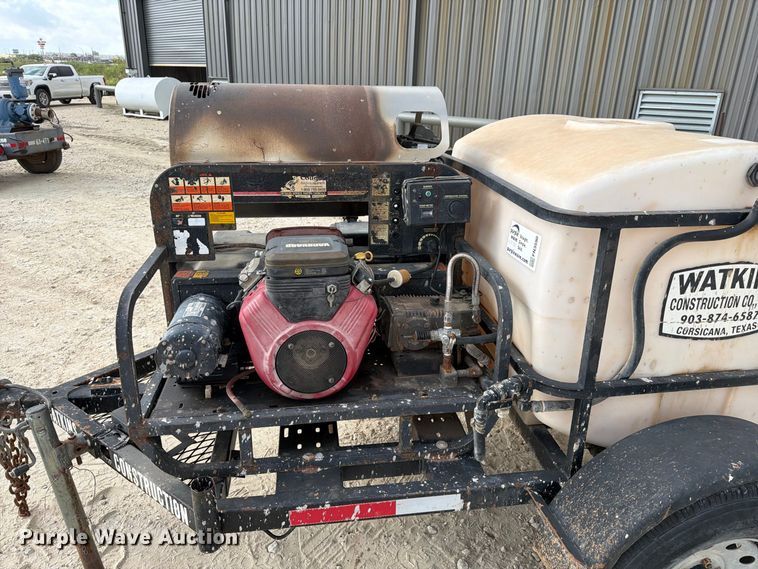 image for item FN3590 Shark hot pressure washer trailer