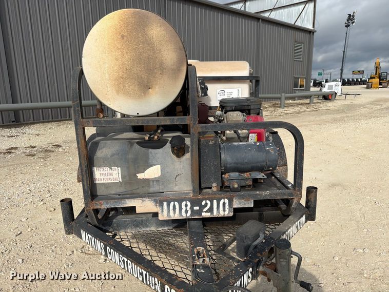 image for item FN3590 Shark hot pressure washer trailer