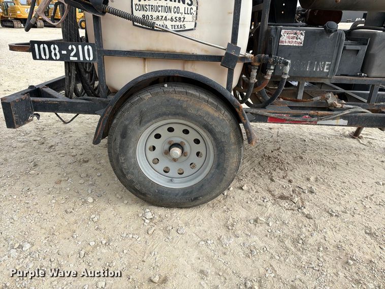 image for item FN3590 Shark hot pressure washer trailer