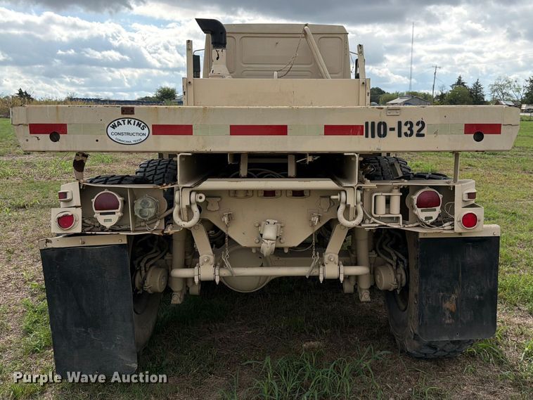 image for item FN3596 1997 Stewart and Stevenson M1083 6X6 flatbed truck