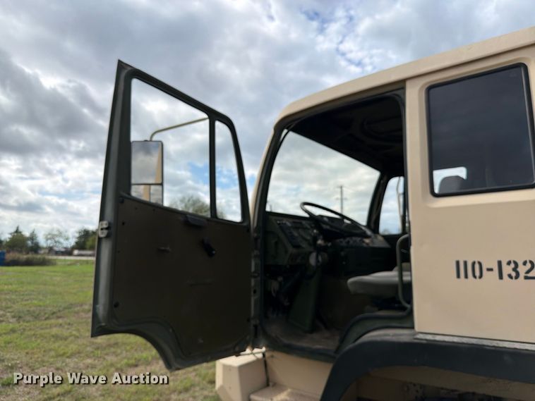 image for item FN3596 1997 Stewart and Stevenson M1083 6X6 flatbed truck