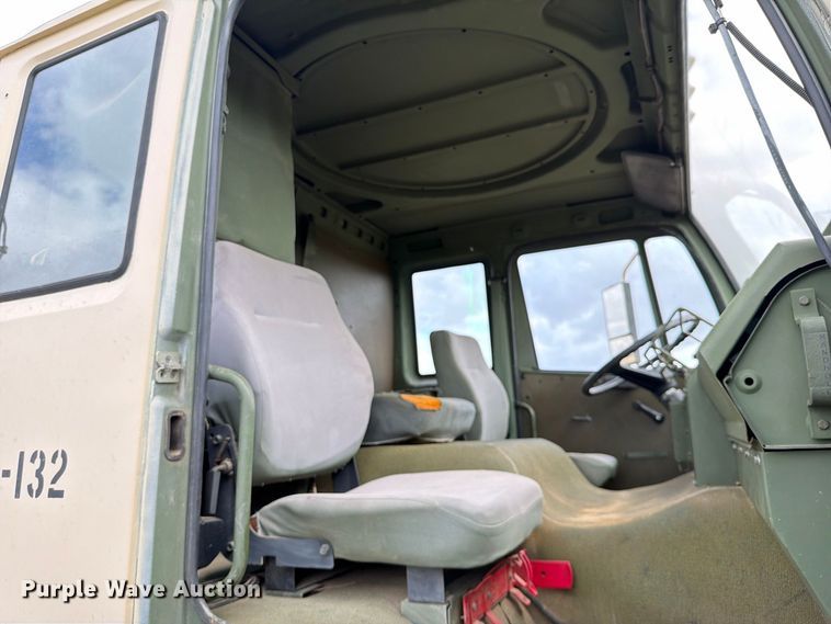 image for item FN3596 1997 Stewart and Stevenson M1083 6X6 flatbed truck