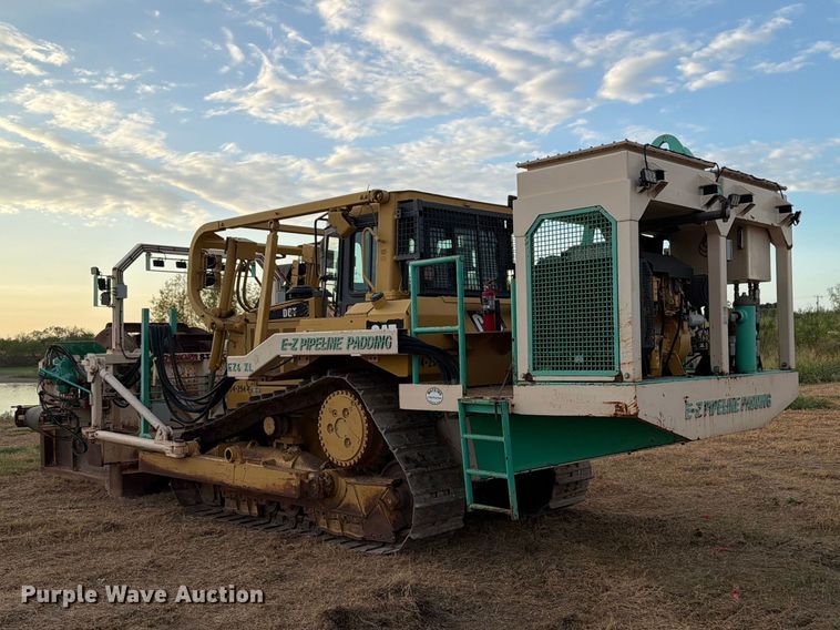 image for item FN3600 2008 Caterpillar D6T XL crawler tractor with EZ Pipeline Padding pipeline padder