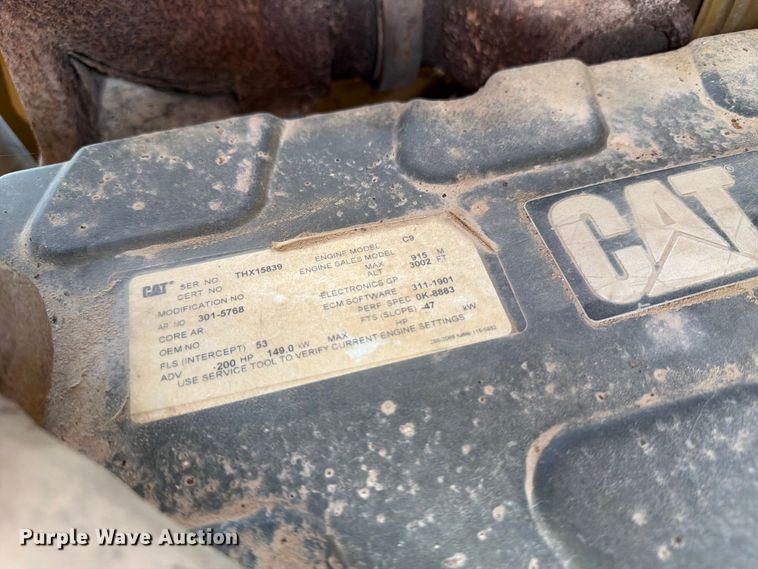 image for item FN3600 2008 Caterpillar D6T XL crawler tractor with EZ Pipeline Padding pipeline padder