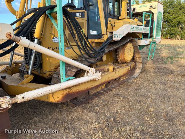 image for item FN3600 2008 Caterpillar D6T XL crawler tractor with EZ Pipeline Padding pipeline padder