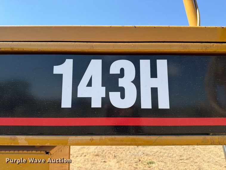 image for item FN3604 2002 Caterpillar 143H VHP motor grader