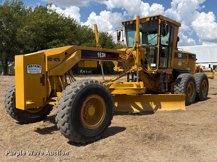 2005 Caterpillar 163H VHP motor grader