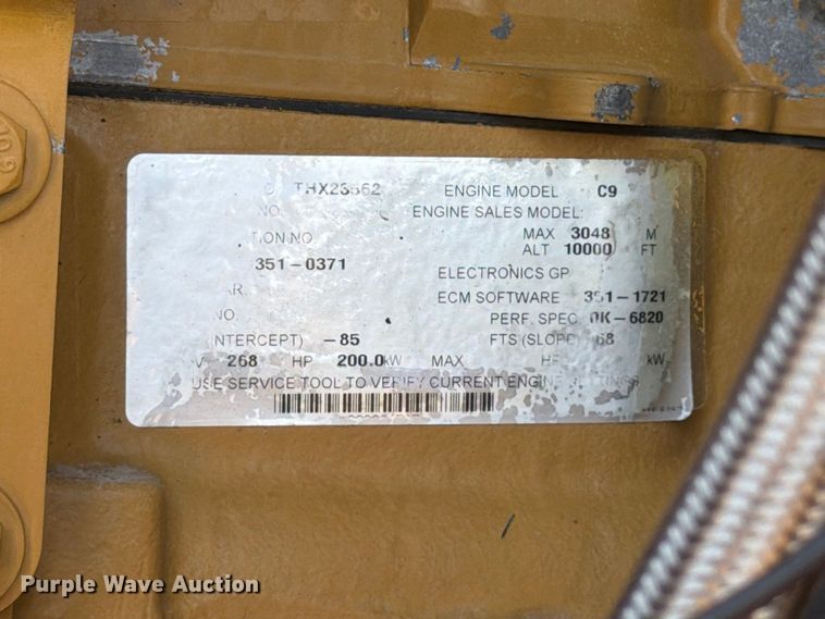 image for item FN3613 2008 Caterpillar 140M VHP Plus motor grader