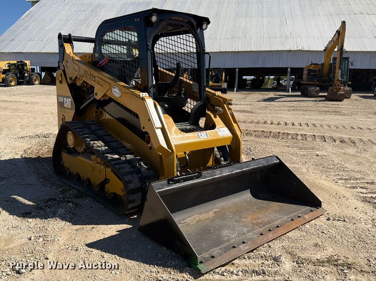 image for item FN3619 2022 Caterpillar 259 D3 tracked skid steer loader