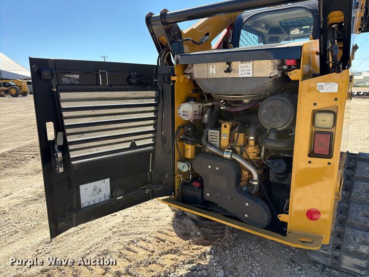 image for item FN3619 2022 Caterpillar 259 D3 tracked skid steer loader