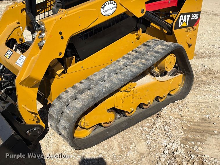 image for item FN3619 2022 Caterpillar 259 D3 tracked skid steer loader