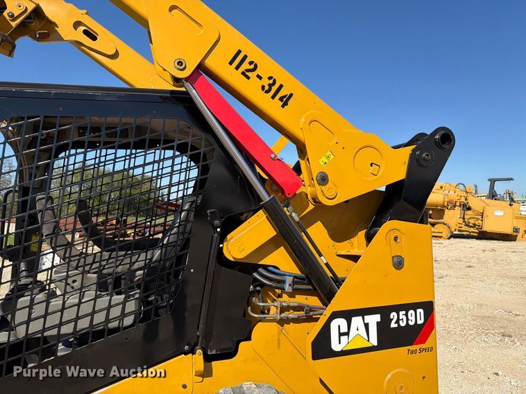 image for item FN3620 2018 Caterpillar 259D tracked skid steer loader