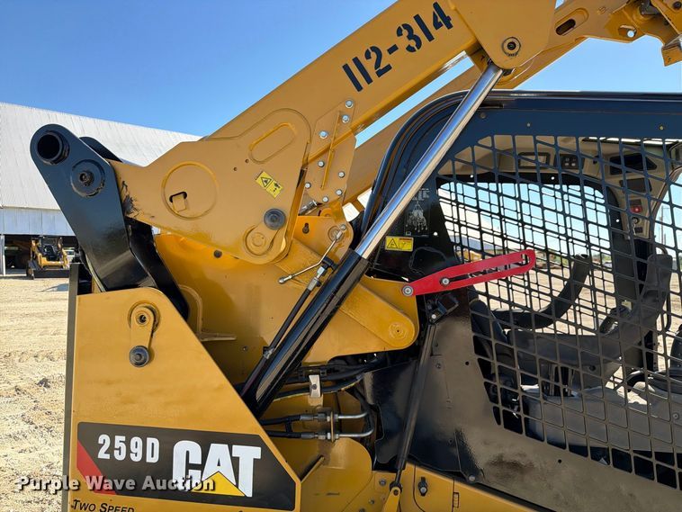image for item FN3620 2018 Caterpillar 259D tracked skid steer loader