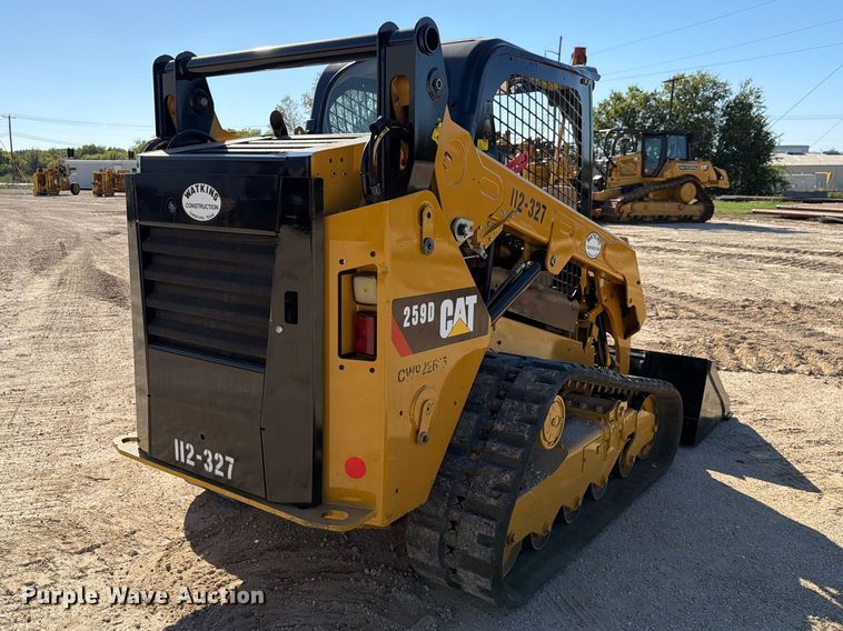 image for item FN3621 2023 Caterpillar 259 D3 tracked skid steer loader