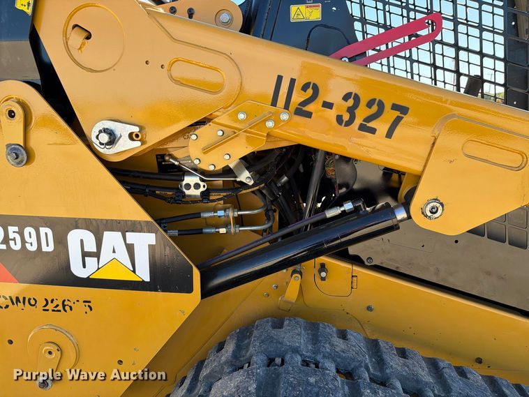 image for item FN3621 2023 Caterpillar 259 D3 tracked skid steer loader