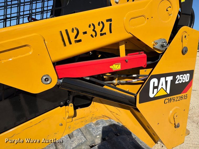 image for item FN3621 2023 Caterpillar 259 D3 tracked skid steer loader