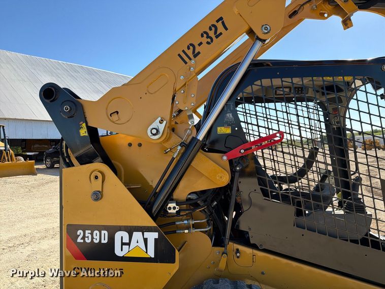 image for item FN3621 2023 Caterpillar 259 D3 tracked skid steer loader
