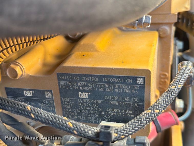 image for item FN3621 2023 Caterpillar 259 D3 tracked skid steer loader
