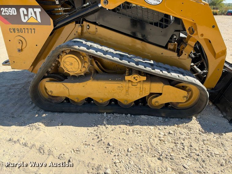 image for item FN3622 2021 Caterpillar 259D3 skid steer loader