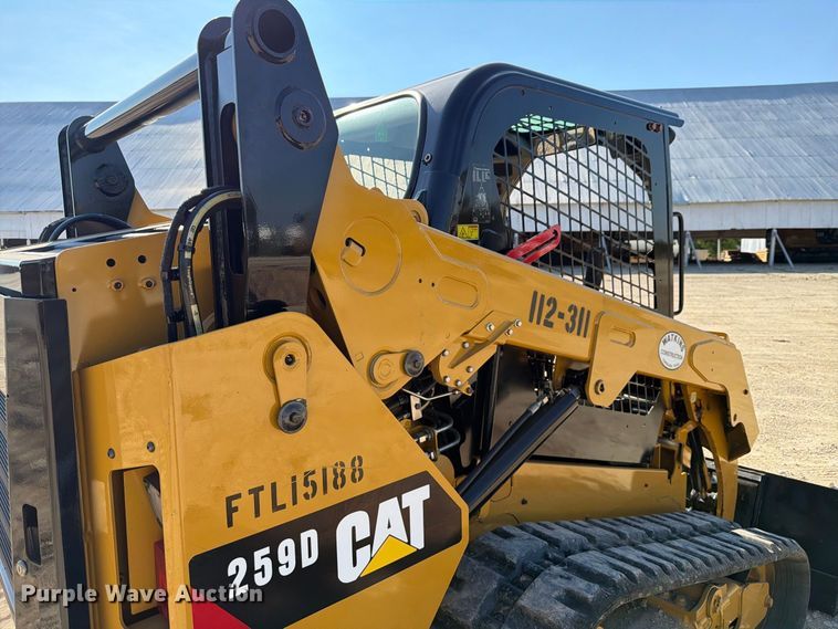 image for item FN3623 2018 Caterpillar 259D tracked skid steer loader