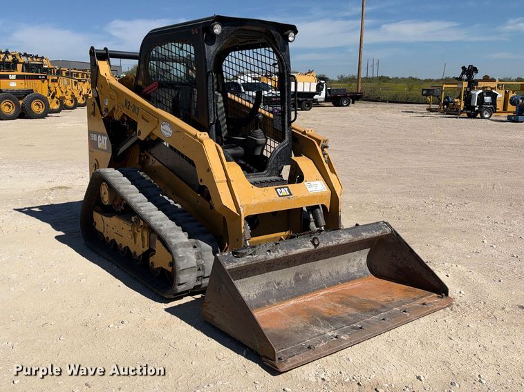 image for item FN3624 2018 Caterpillar 259D skid steer loader