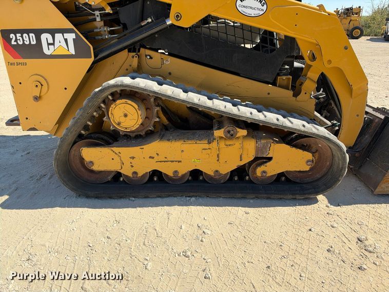 image for item FN3624 2018 Caterpillar 259D skid steer loader