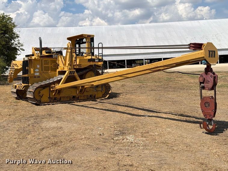 image for item FN3629 2006 Caterpillar D6R LGP Series III with 572 pipelayer