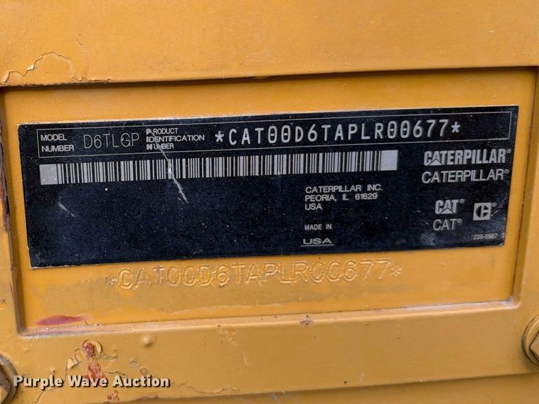 2014 Caterpillar D6T LGP