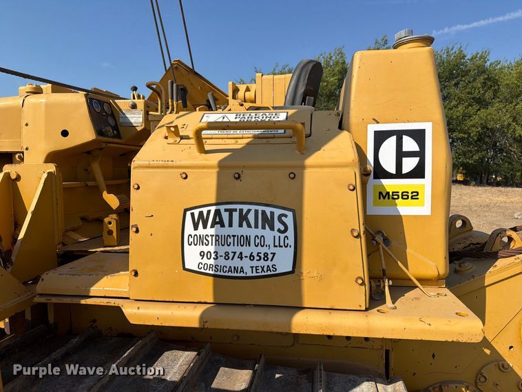 image for item FN3634 1987 Caterpillar D6D with 562 pipelayer