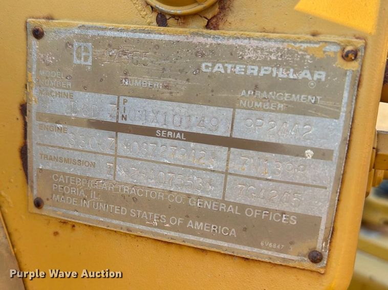 1985 Caterpillar D6D