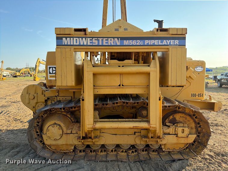 image for item FN3636 1979 Caterpillar D6D with 562 pipelayer