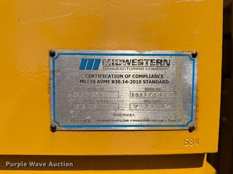 image for item FN3639 2007 Caterpillar D6T LGP pipelayer
