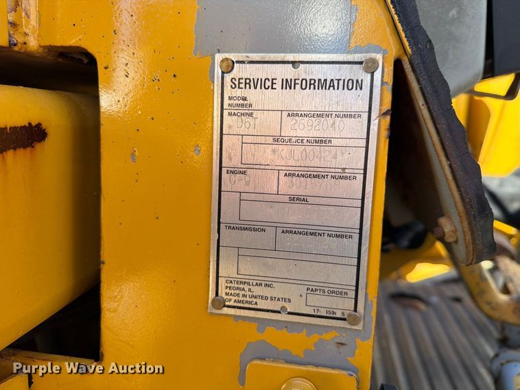 image for item FN3639 2007 Caterpillar D6T LGP pipelayer