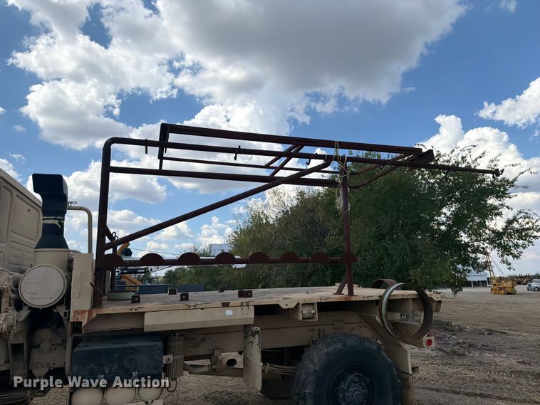 image for item FN3650 1998 Stewart & Stevenson flatbed truck